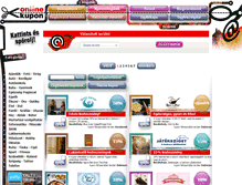 Tablet Screenshot of onlinekupon.hu